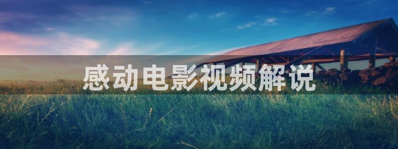 ok电影天堂神马影院：感动电影视频解说